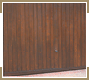 Porta garage con sistema basculante